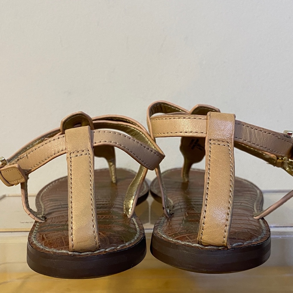Sam Edelman Galia Women's Tan Thong Sandals Size 9.5 - Picture 5 of 8